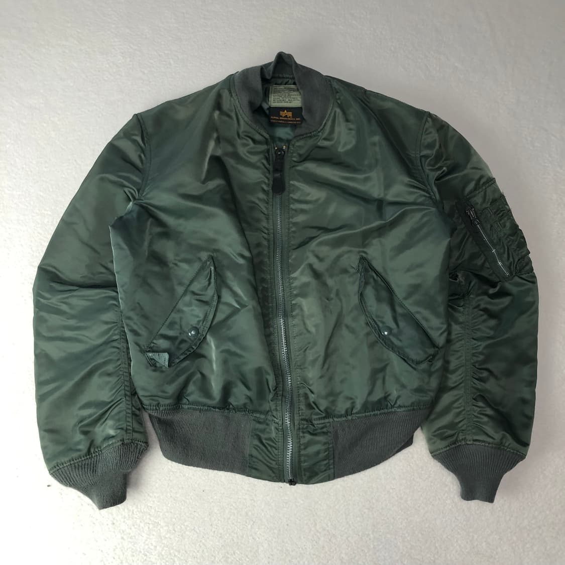 90s 알파인더스트리 USA 미제 Ma1 플라이트 자켓 상품이미지1