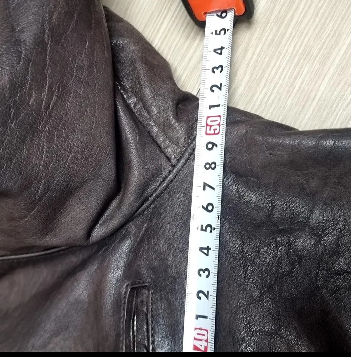 일본제 제너럴스텐다스 50년대 복각 스포츠 소가죽자켓(95) 상품이미지8