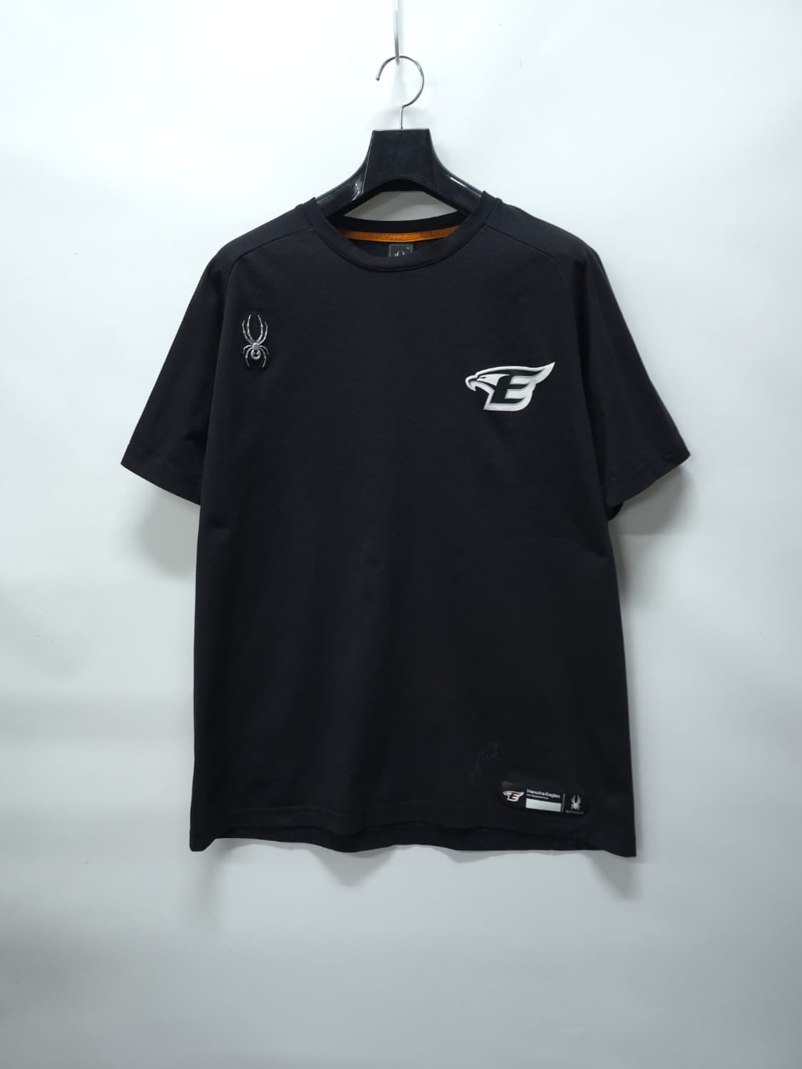 ​스파이더 x 한화이글스 콜라보 로고 연습용 반팔 티셔츠 (XL) 상품이미지1