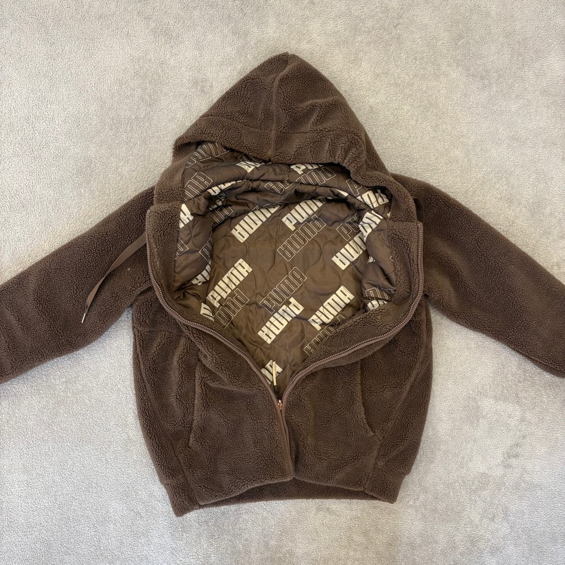 퓨마 리버시블 플리스 후드 자켓 상품이미지4