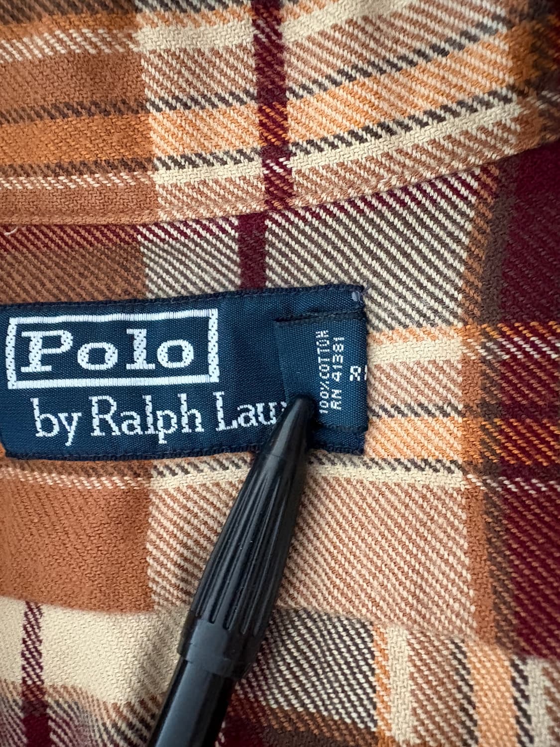 폴로 랄프로렌 체크 셔츠 L 상품이미지6
