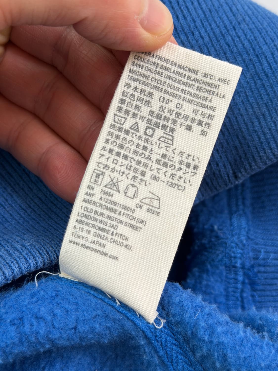 Abercrombie&Fitch 아베크롬비 인디언 자수패치 후드 S 상품이미지7