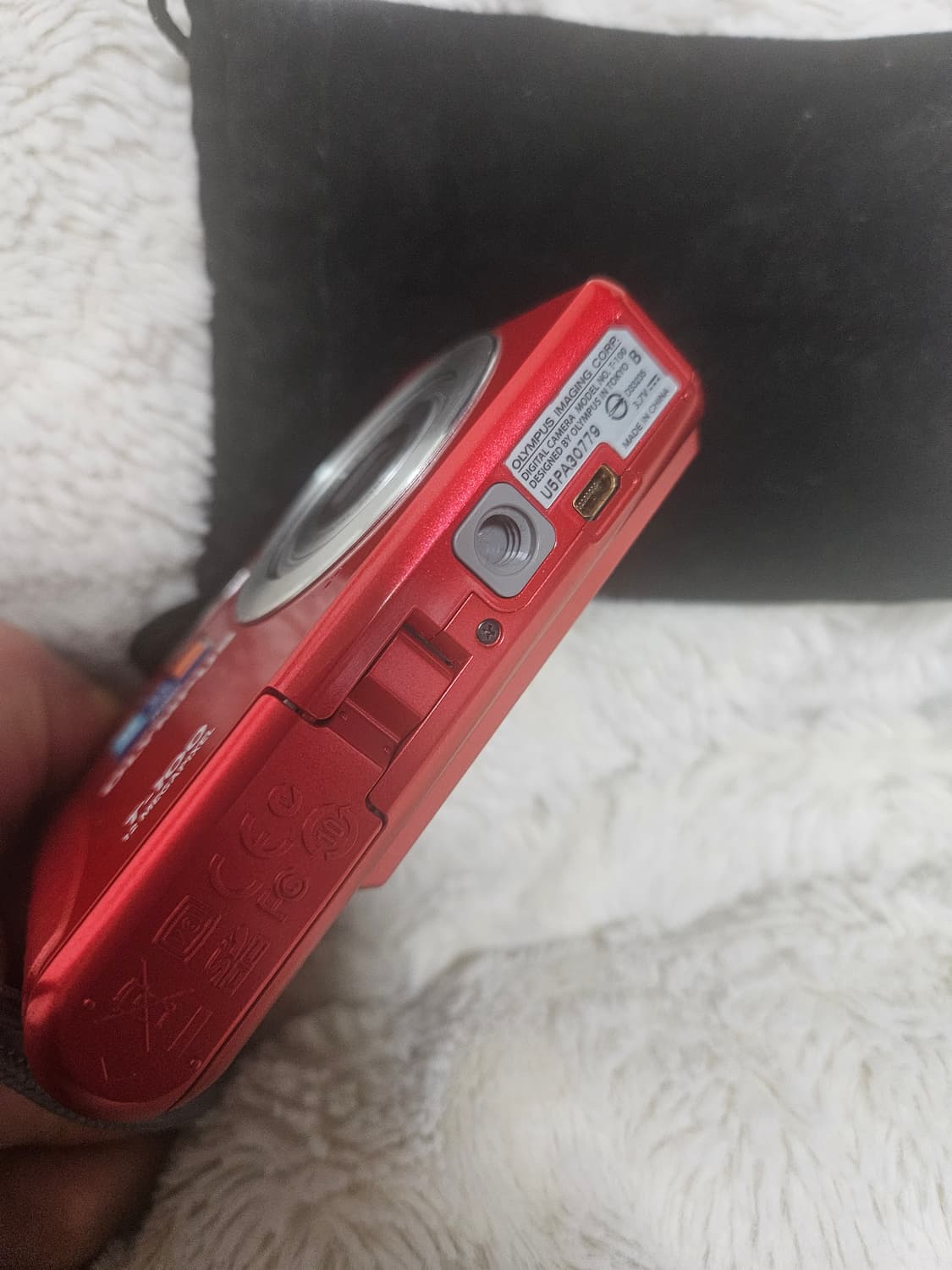 올림푸스 T-100 레드 디지털카메라 레트로 디카 상품이미지4