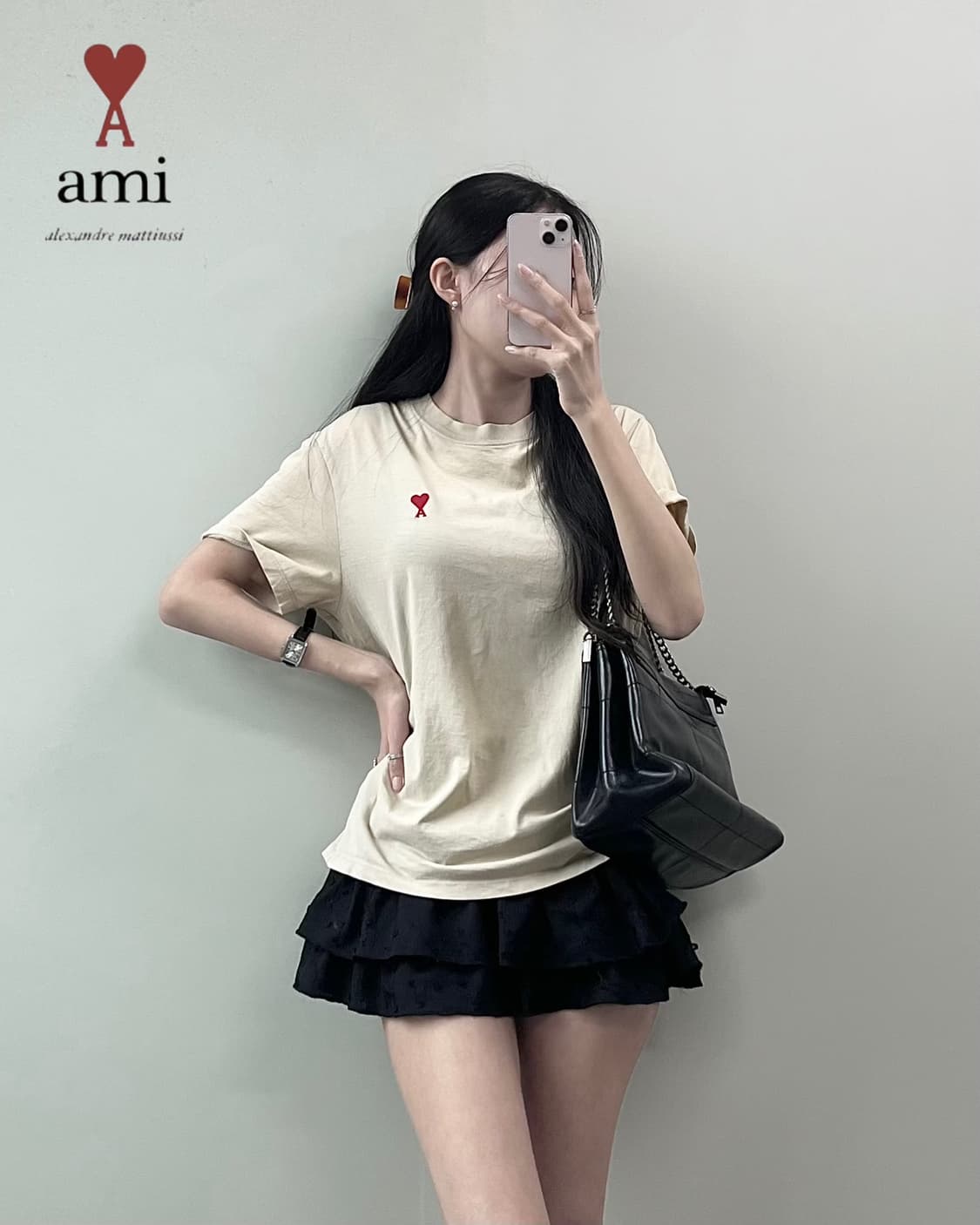 Ami 반팔티 상품이미지2