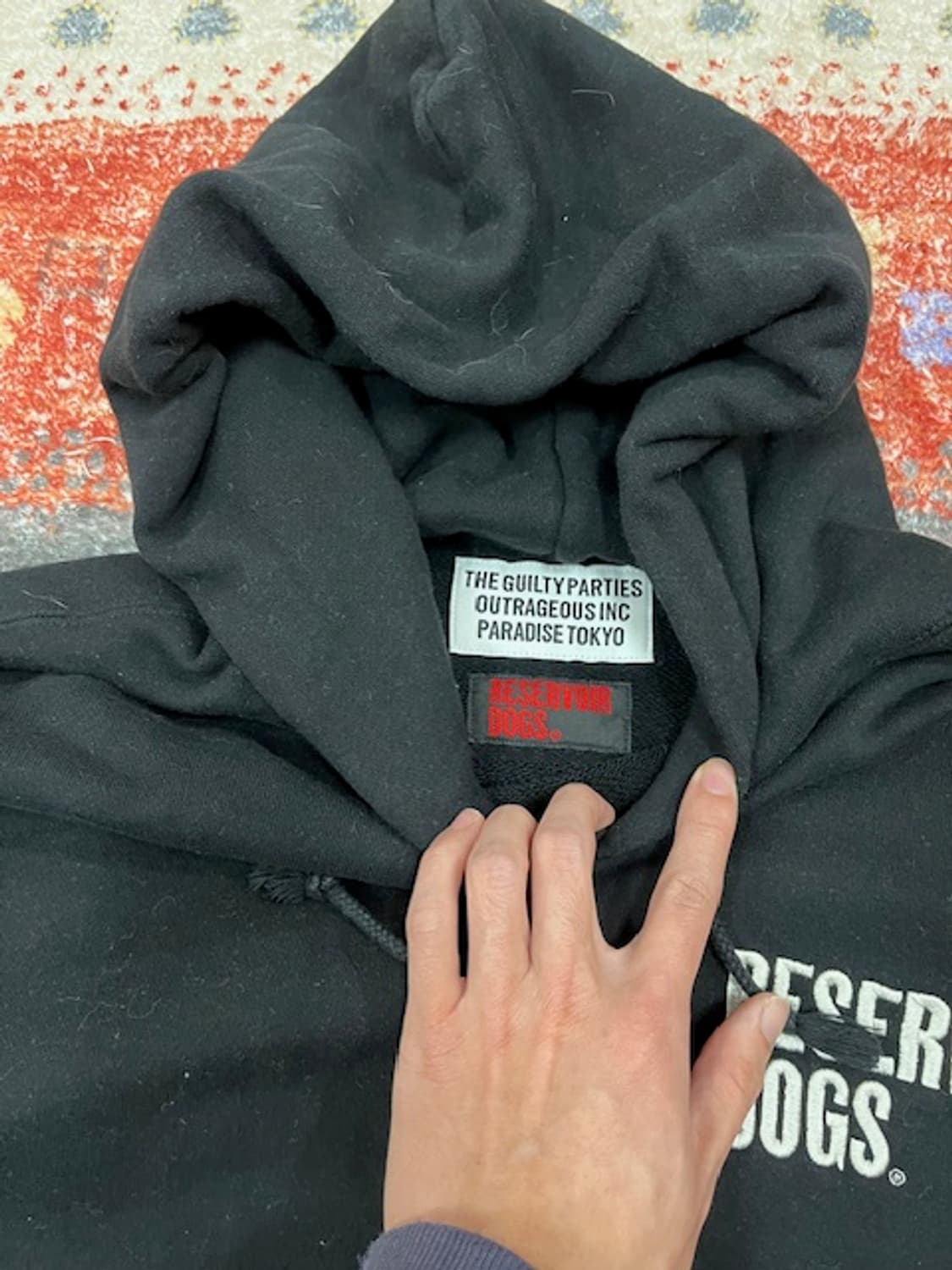 와코마리아 저수지의 개들 후드티 L 상품이미지3