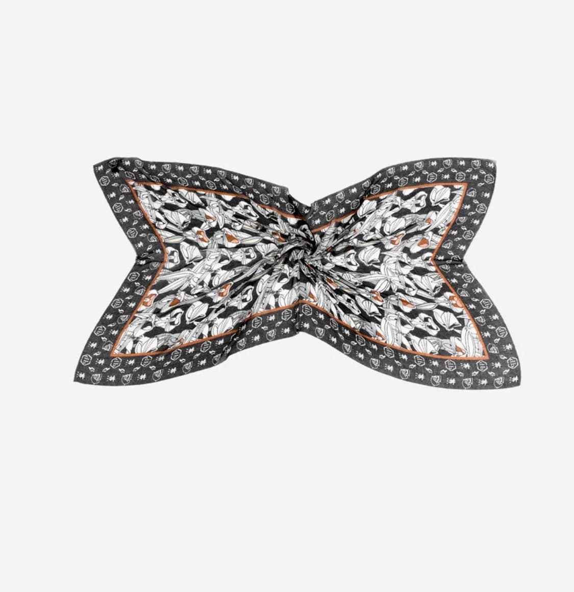 (OS) 필립플레인 모달 실크 버니 머플러 블랙  상품이미지3