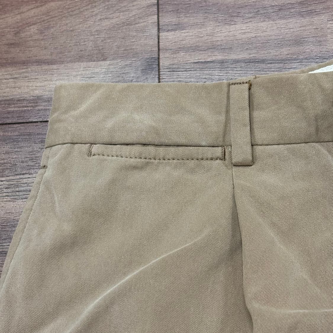 에르메네질도 제냐 zegna 원턱 베이지 카키 치노 팬츠 슬랙스 상품이미지3