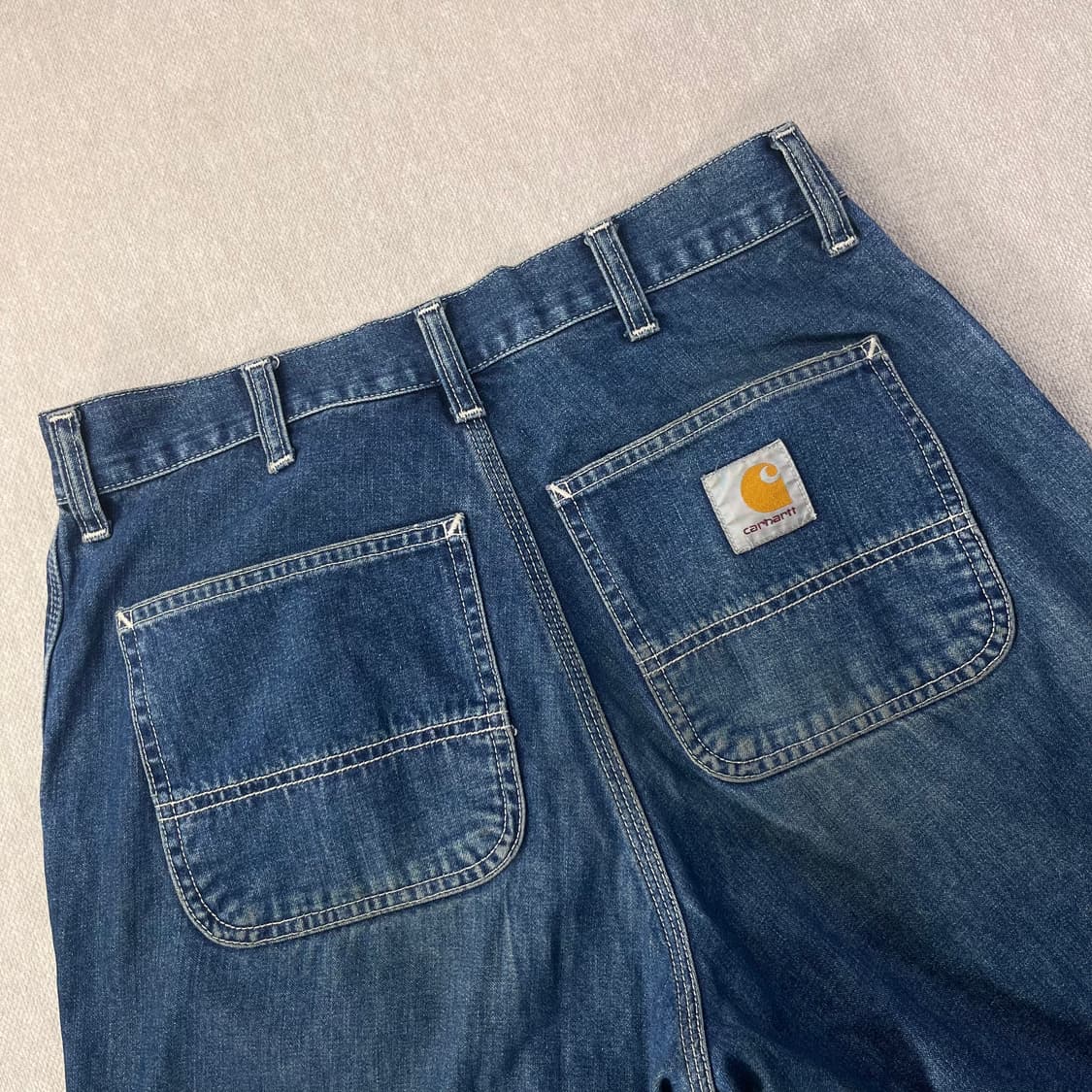 30 칼하트 wip 인디고 데님 팬츠 상품이미지4