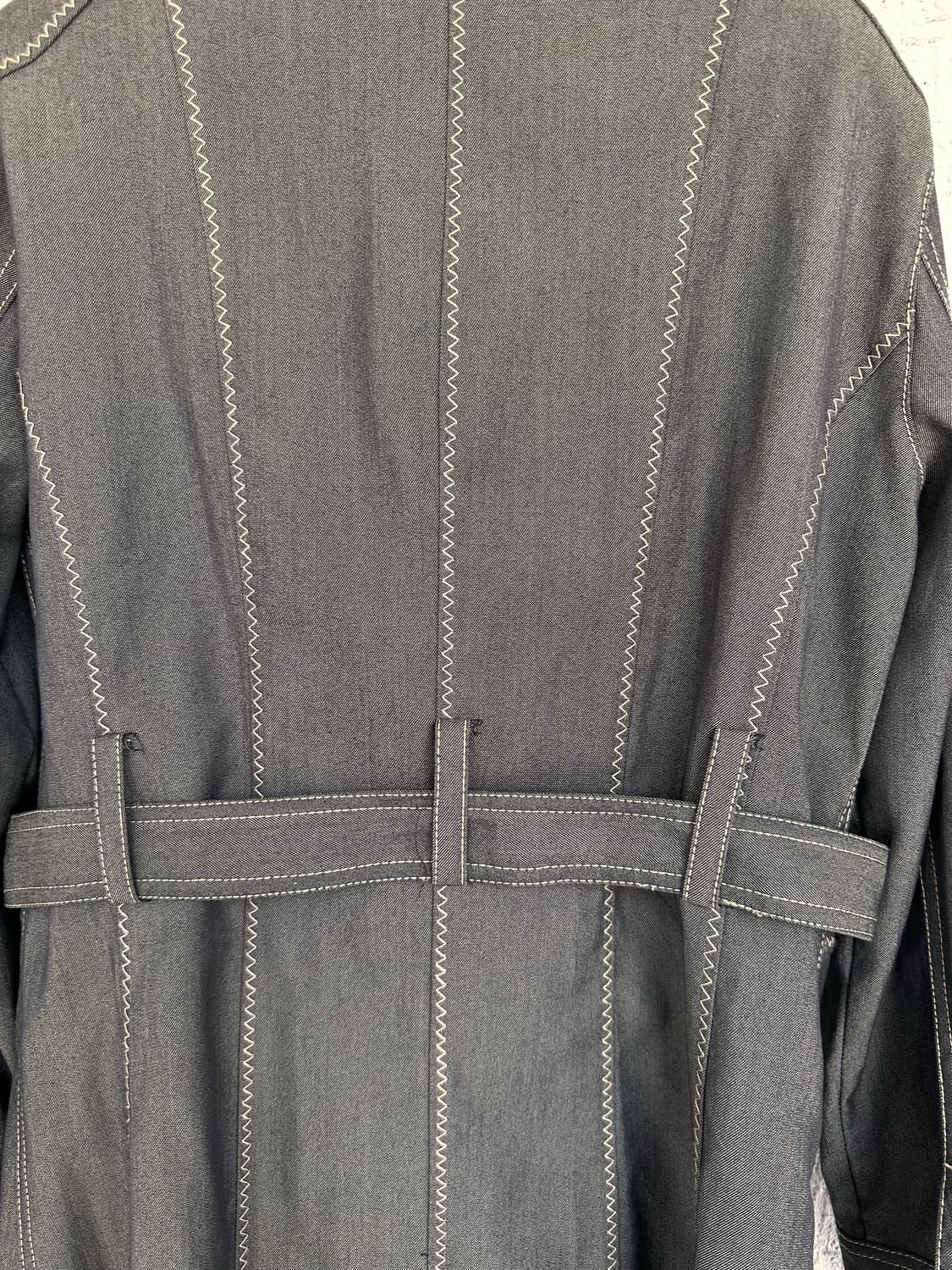 stitch point half neck trench coat 상품이미지9