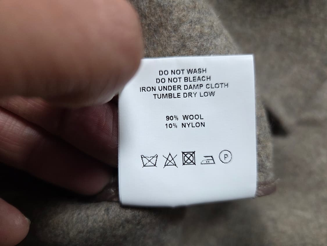 하우스(HAUS) 핸드메이드 3버튼 울자켓 프리사이즈 새상품 상품이미지10