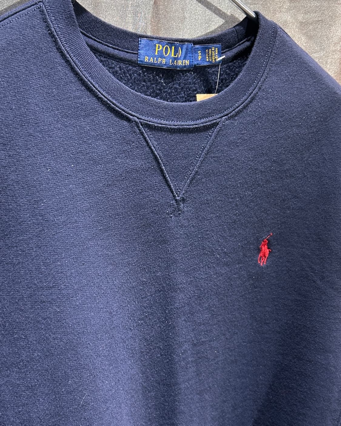 S 폴로랄프로렌 클래식 레드포니 네이비 맨투맨 상품이미지4