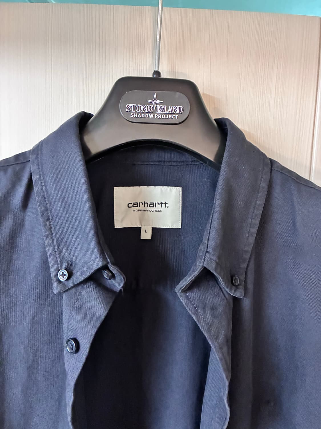 칼하트 윕 네이비 셔츠 상품이미지6