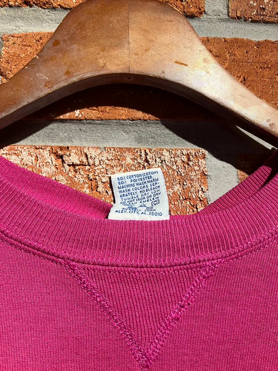 90s USA 빈티지 러셀 플레인 스웻 셔츠 맨투맨 상품이미지8