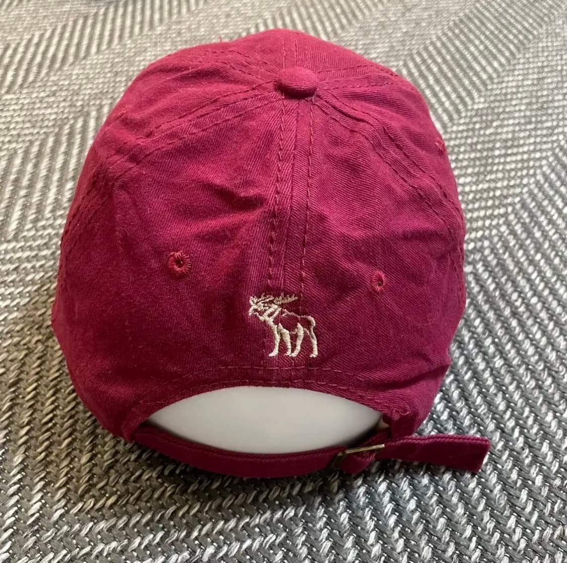 아베크롬비 버건디 볼캡 NY A&F(OS) 상품이미지3