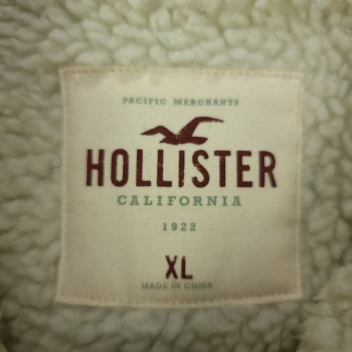 [홀리스터] 안감 뽀글이 양털 후드 집업 M18520 상품이미지6