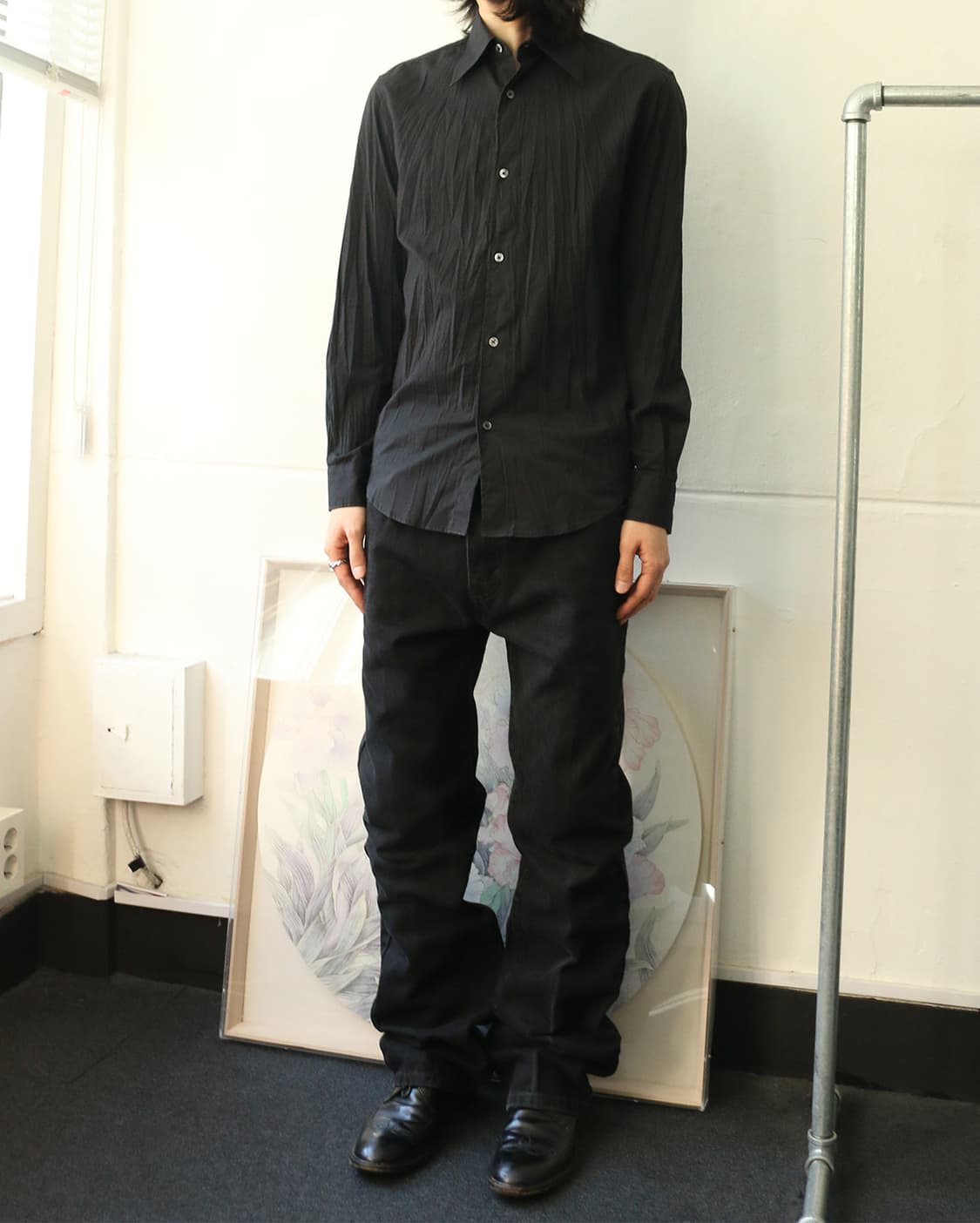 토네이도 마트 블랙 셔츠  상품이미지3