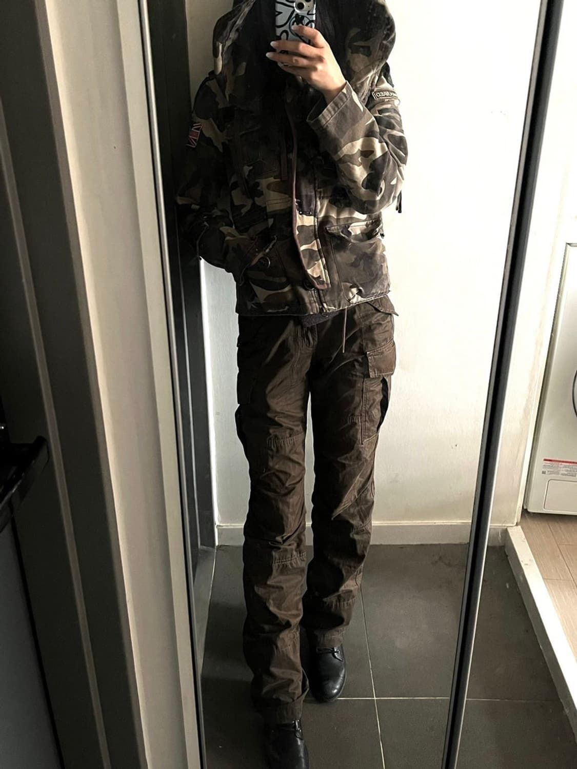 밀리터리 후드 워크자켓 상품이미지1