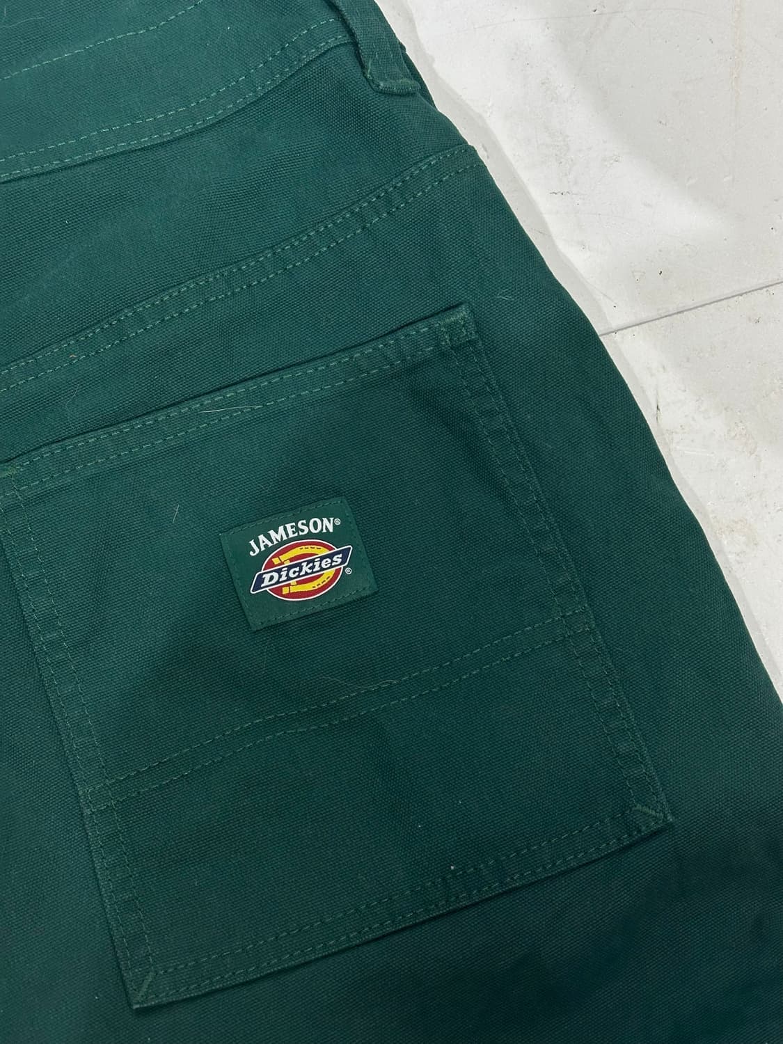 디키즈 jameson 딥 그린 워크 오버롤 멜빵 바지  상품이미지6