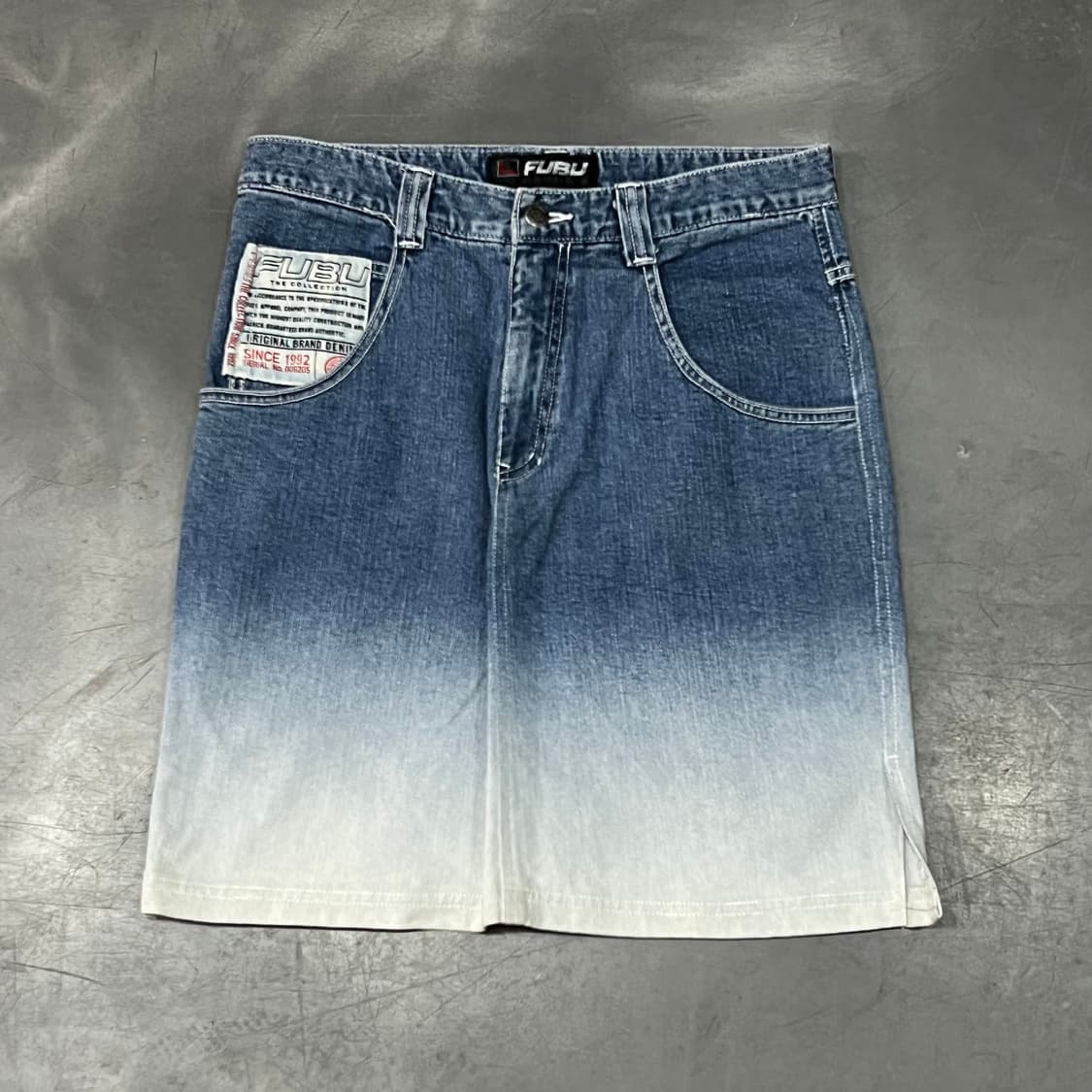  푸부 데님 스커트 y15239 상품이미지1