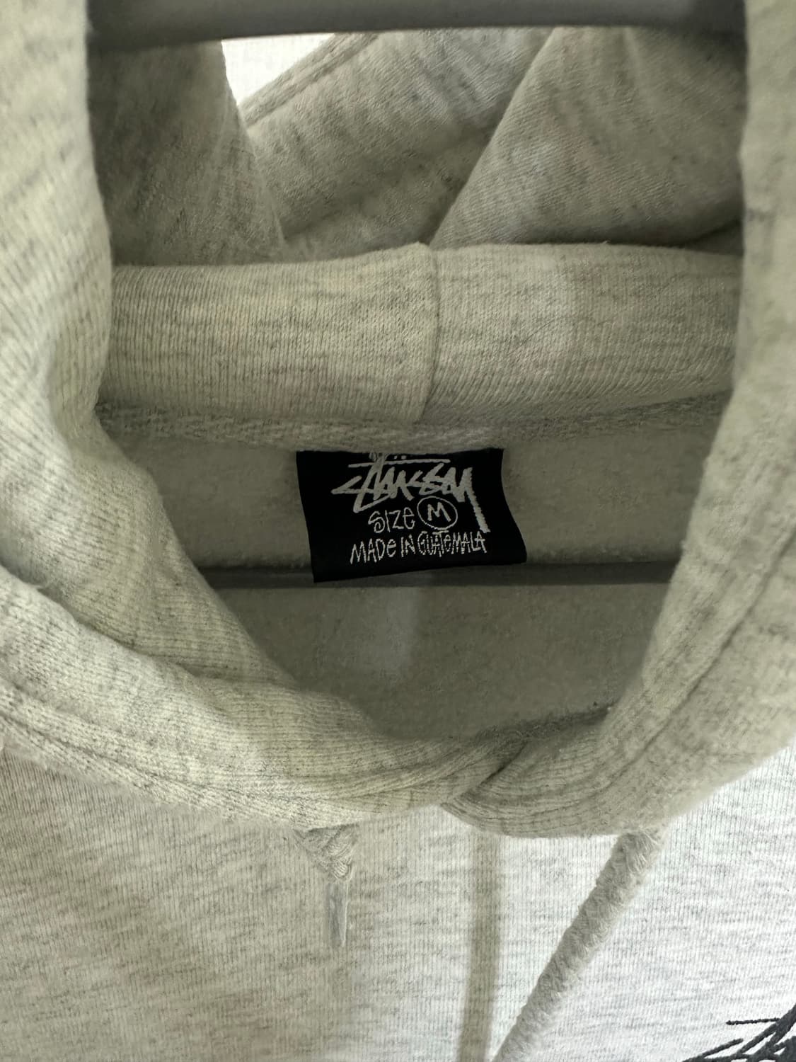 스투시8볼후드티 그레이 M 상품이미지6