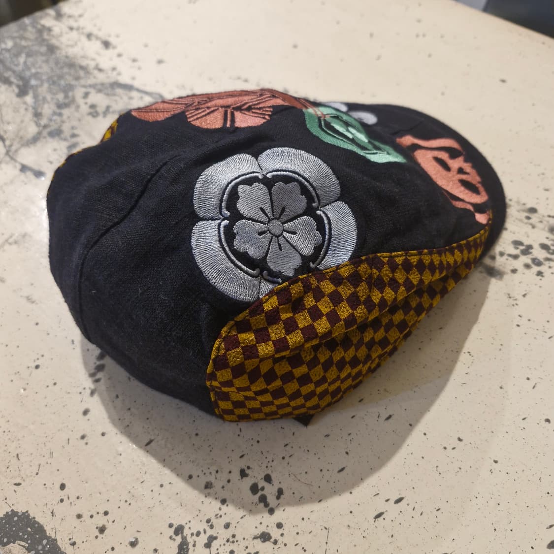 JPN 빈티지 자수 헌팅캡 상품이미지2