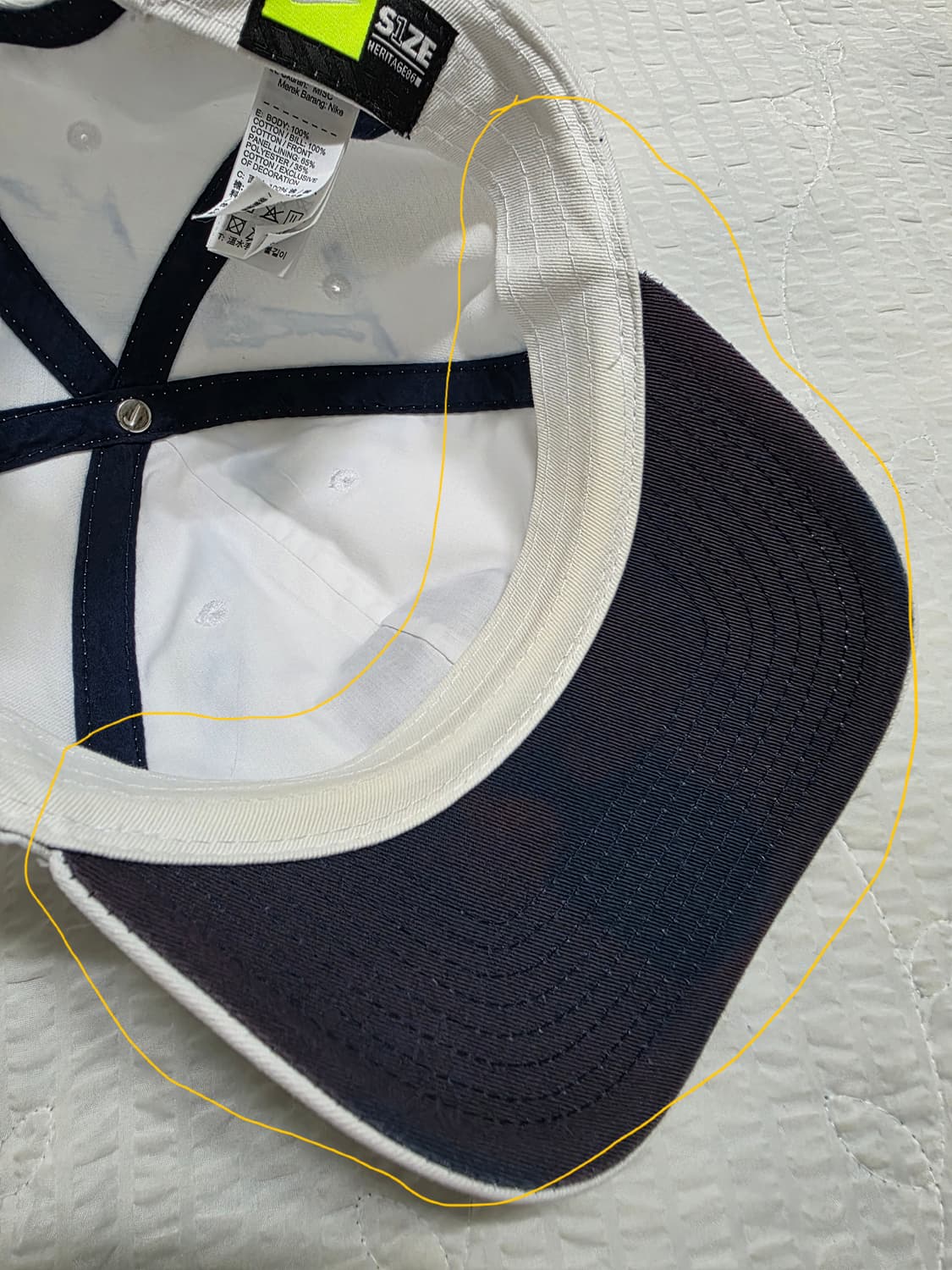 나이키 USA 하얀색 헤리티지86 모자 볼캡 국가대표 nike usa 상품이미지7