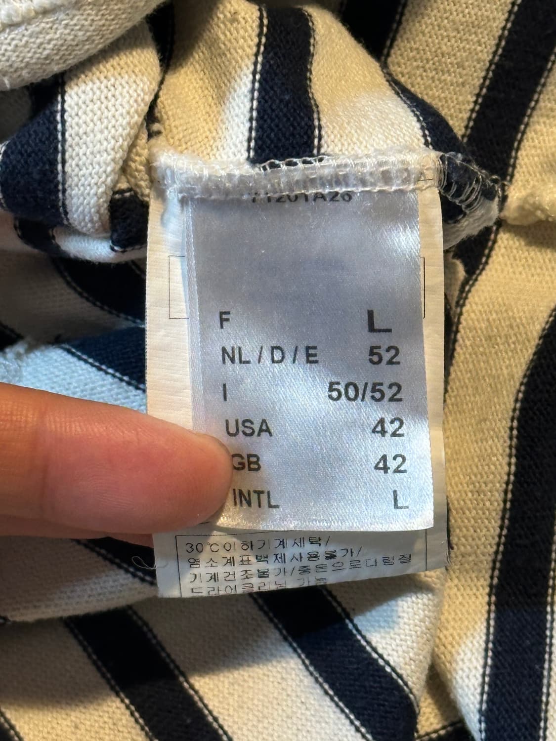 세인트제임스 SAINT JAMES 길도 스트라이프 긴팔 티셔츠 상품이미지6