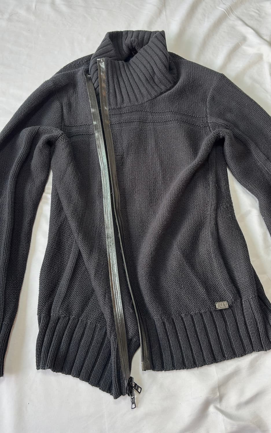 Diagonal Tape Zip-up 상품이미지3