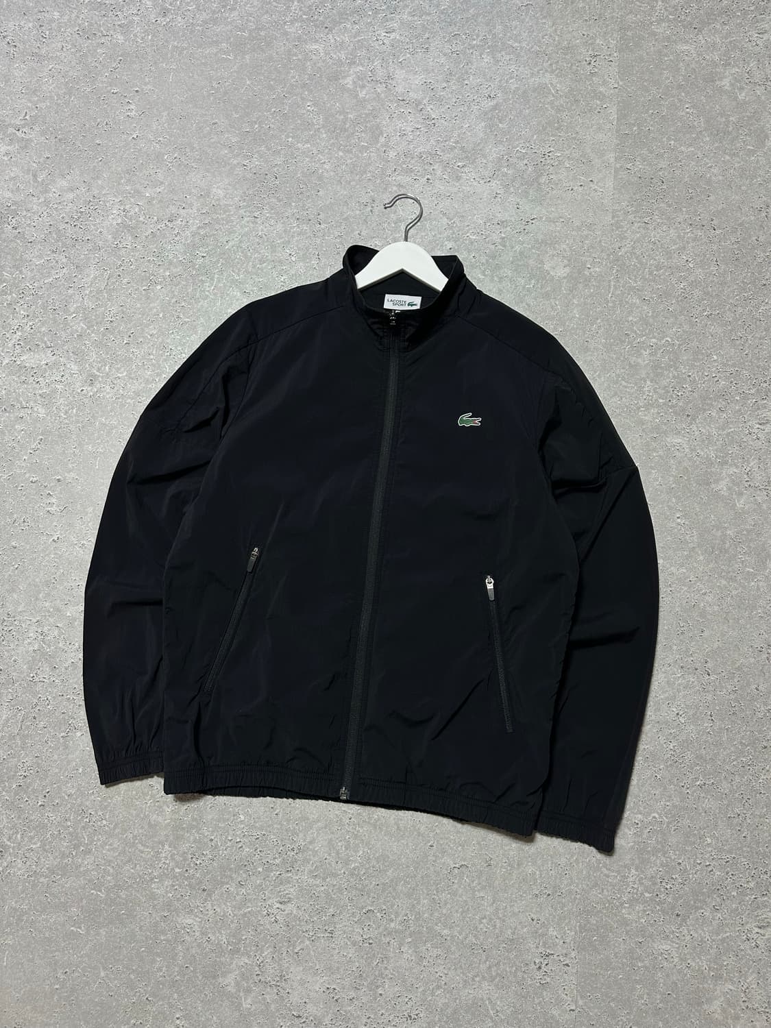 라코스테 스몰로고 솔리드 우븐 바람막이 상품이미지2