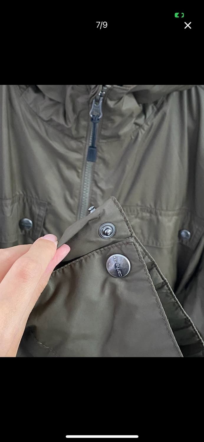 [S] 칼하트 레인디펜더 자켓 카키 상품이미지7