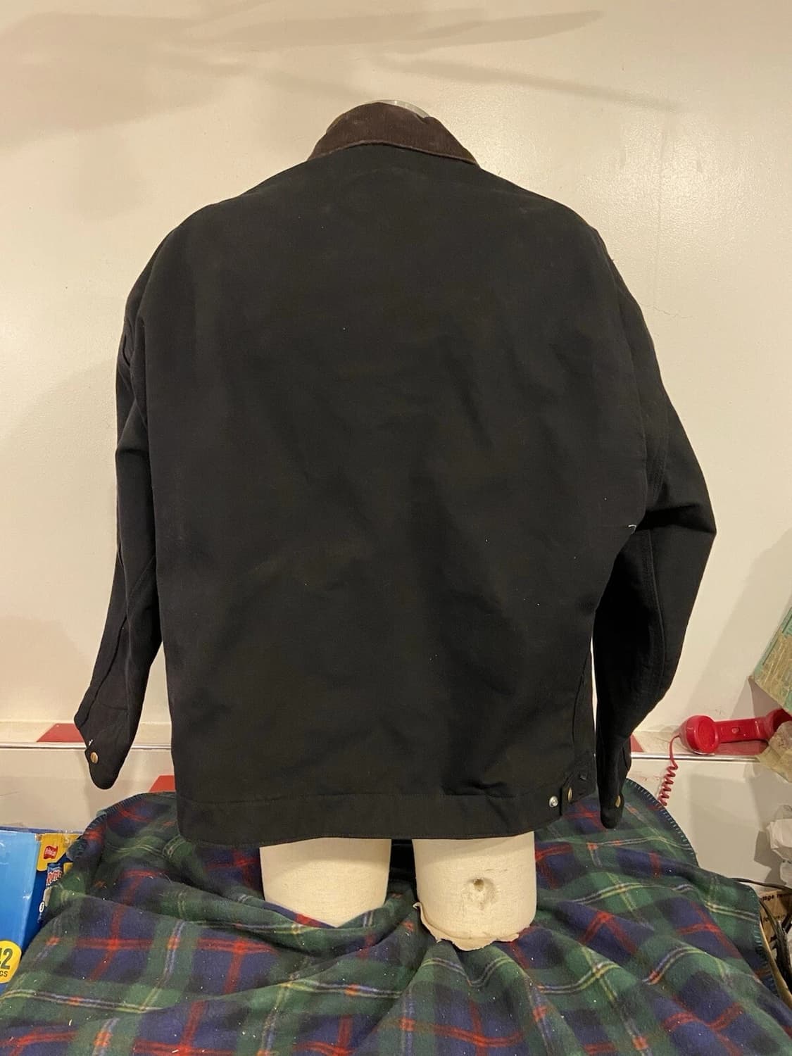 칼하트 J01 빈티지 디트로이트 자켓 블랙 상품이미지4