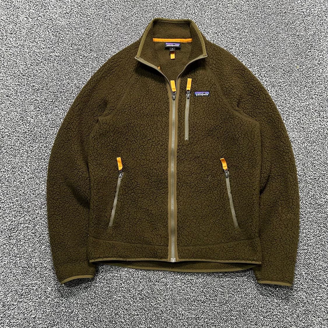 파타고니아(Patagonia) 레트로 파일 플리스 올리브 상품이미지1