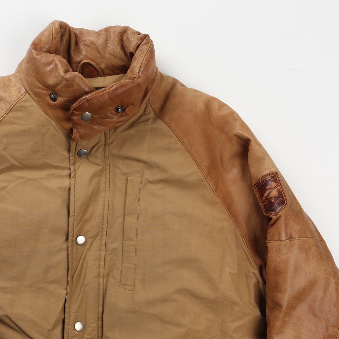 폴로 90s 레더패치 패딩   상품이미지4