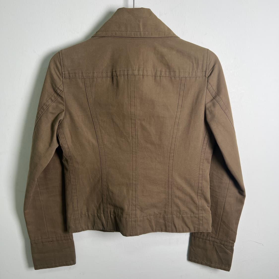 버버리 블루라벨 카키 코튼 자켓 38 상품이미지6