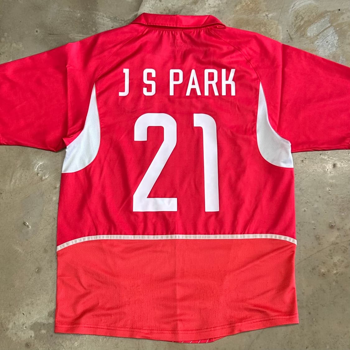 🫶🏻나이키 대한민국 국가대표 No.21 박지성 반팔 유니폼 🫶🏻 상품이미지1