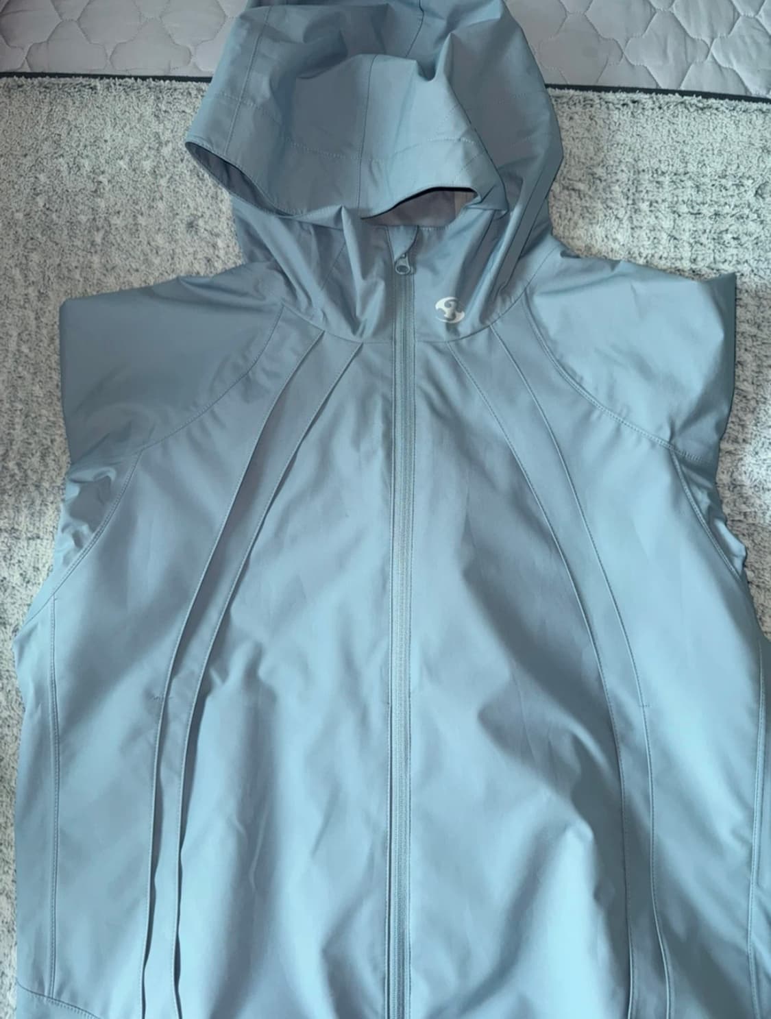 산산기어 윈드블록 자켓 스카이 블루 - 22FW 상품이미지4