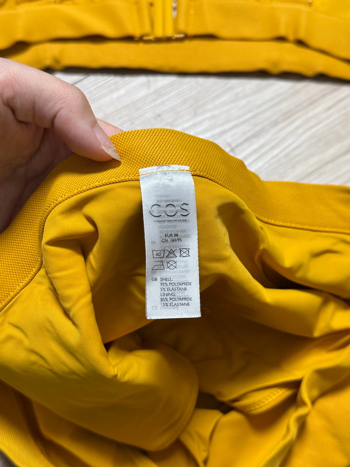 COS 머스타드 비키니 상품이미지3