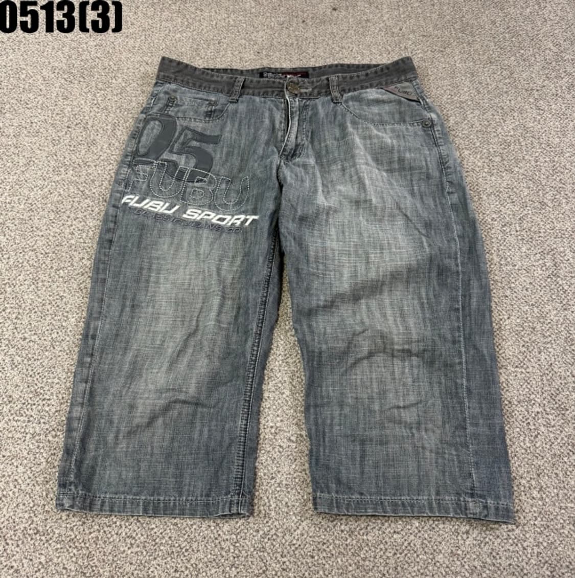 FUBU 데님 반바지 상품이미지1