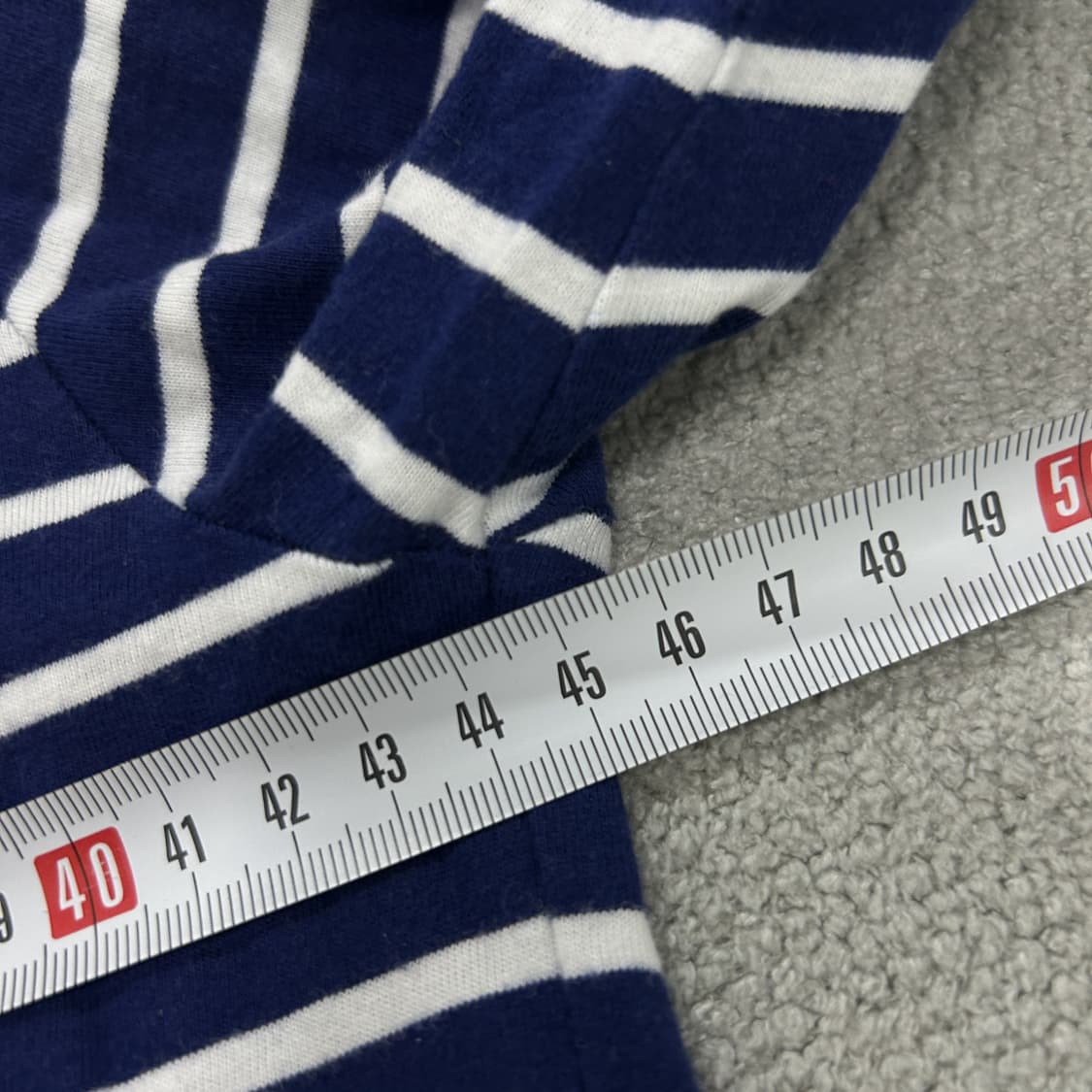 폴로 랄프로렌 스트라이프 긴팔티 실측 s 상품이미지5