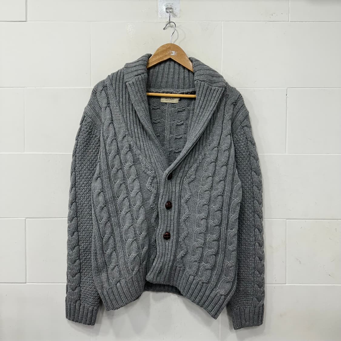 버버리 울 가디건 스웨터 상품이미지1