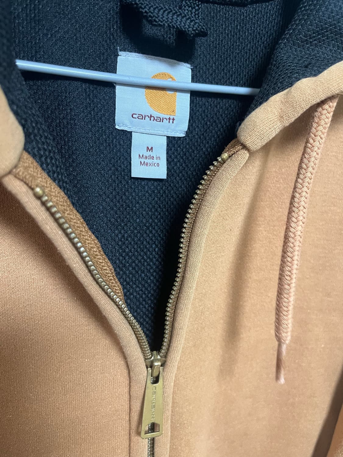 칼하트 브라운 레인 디펜더 후드 집업 자켓 상품이미지4