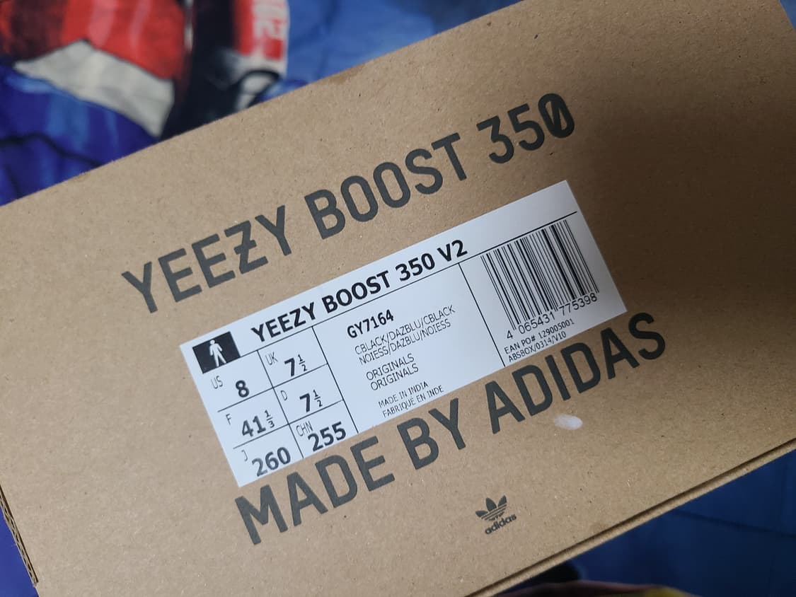 이지부스트350 V2 다즐링 블루 상품이미지9