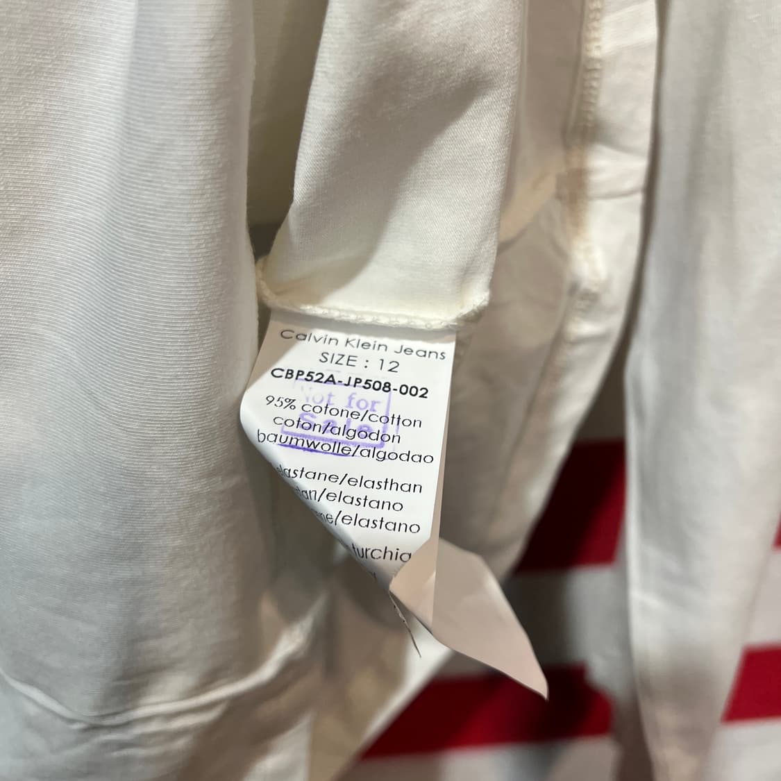 캘빈클라인 터틀넥 긴팔티셔츠 상품이미지5