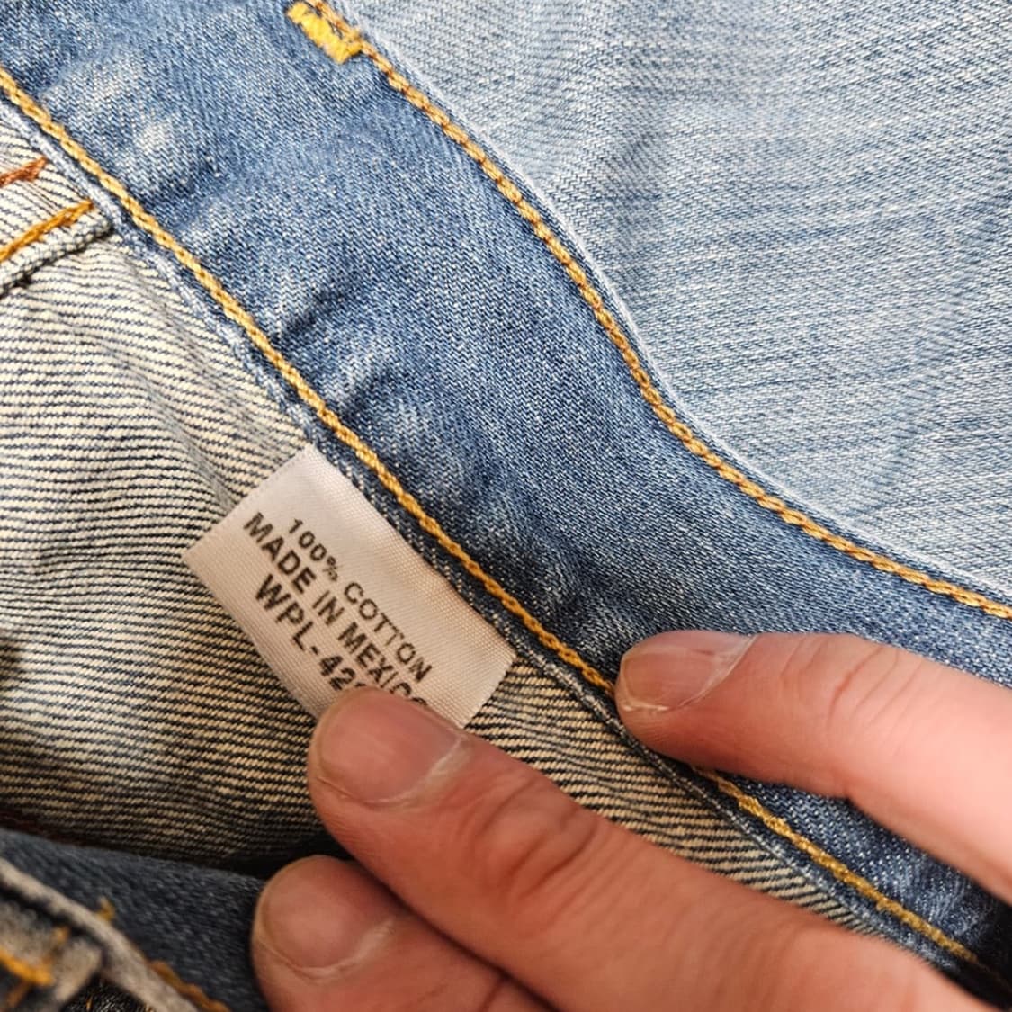 리바이스 00’s 501 제이드 데님 청바지 상품이미지9