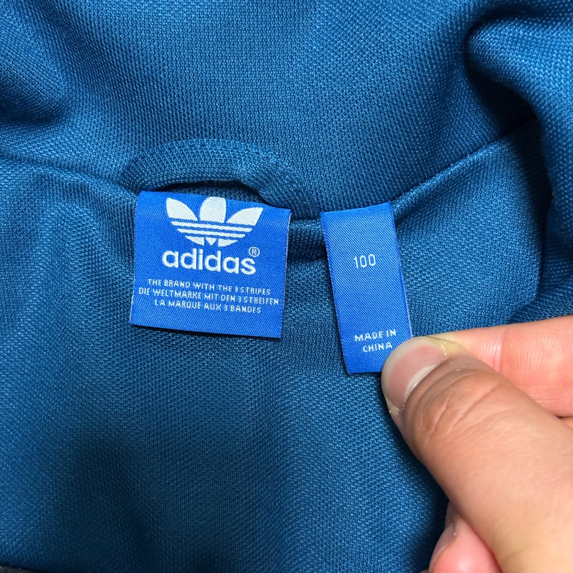 아디다스 여성 청록 유로파 져지 L 상품이미지6