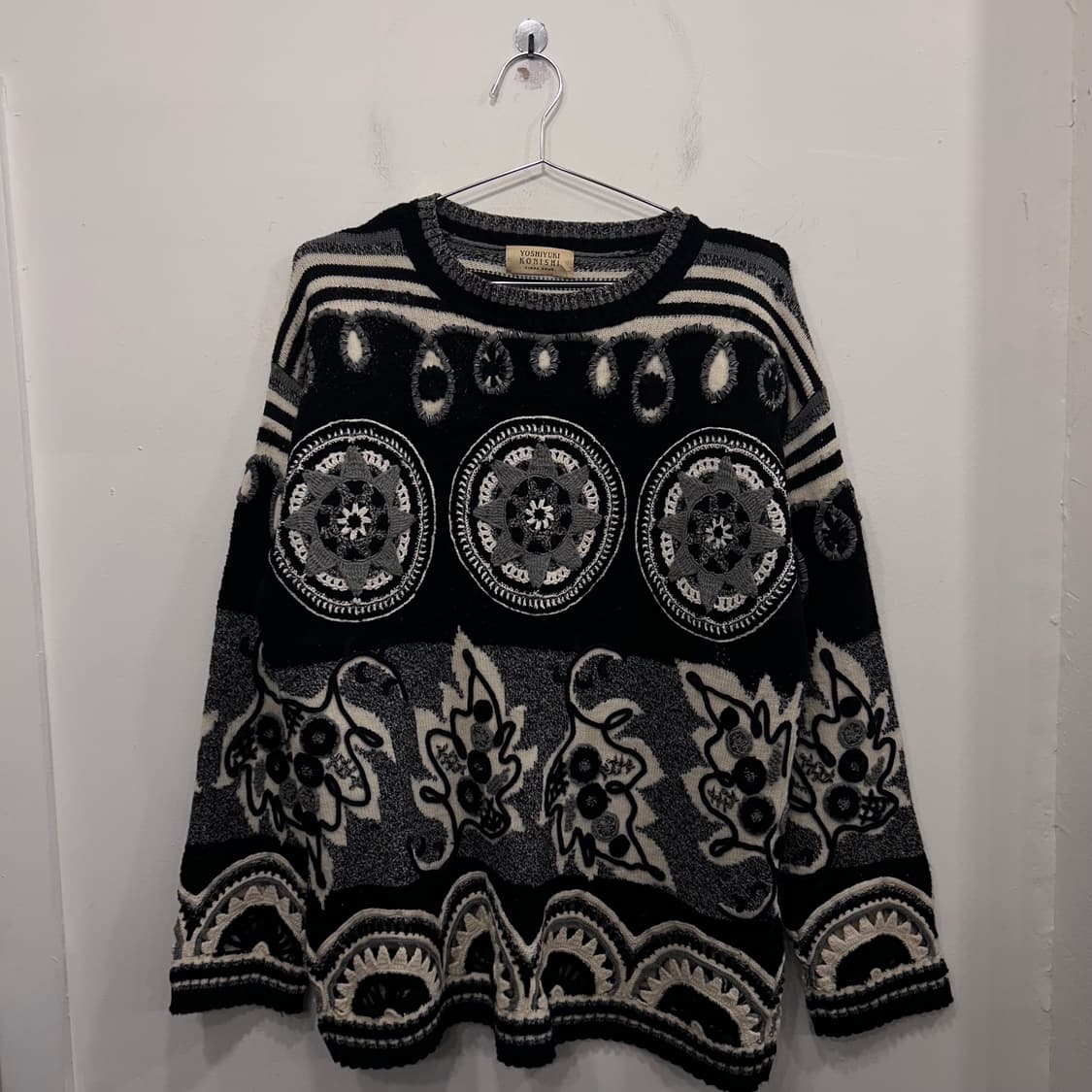 요시유키 코니시 재팬 빈티지 케이블 니트 상품이미지2