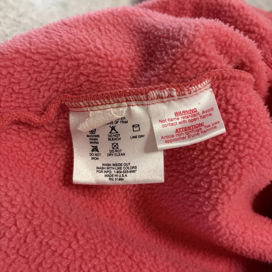 90s 파타고니아 신칠라 스냅-T 코랄/퍼플 USA 상품이미지8