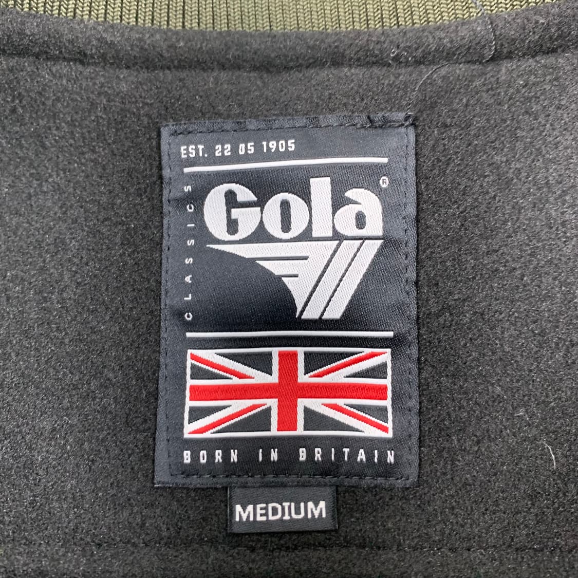 골라 더플 버튼 바시티 점퍼 블랙  상품이미지6