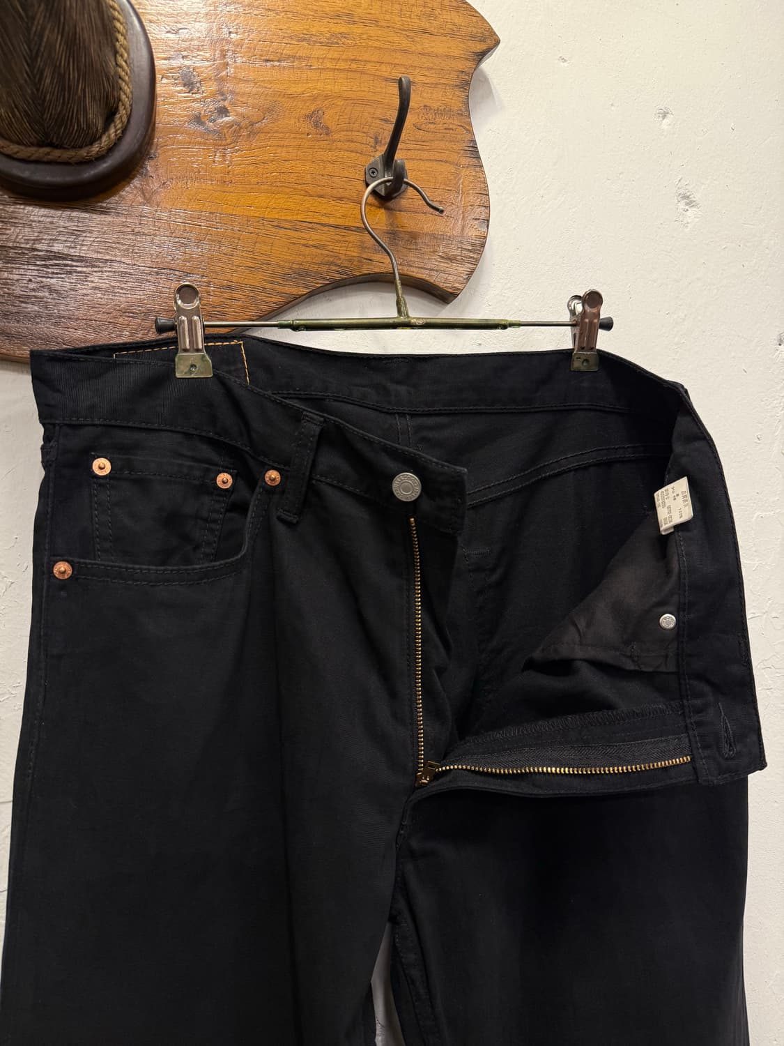 (33.5inch) Levis 리바이스 702 Black Pants 상품이미지7
