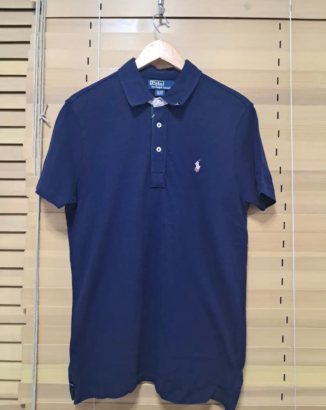 폴로바이랄프로렌 남성 네이비PK카라반팔티셔츠 상품이미지2
